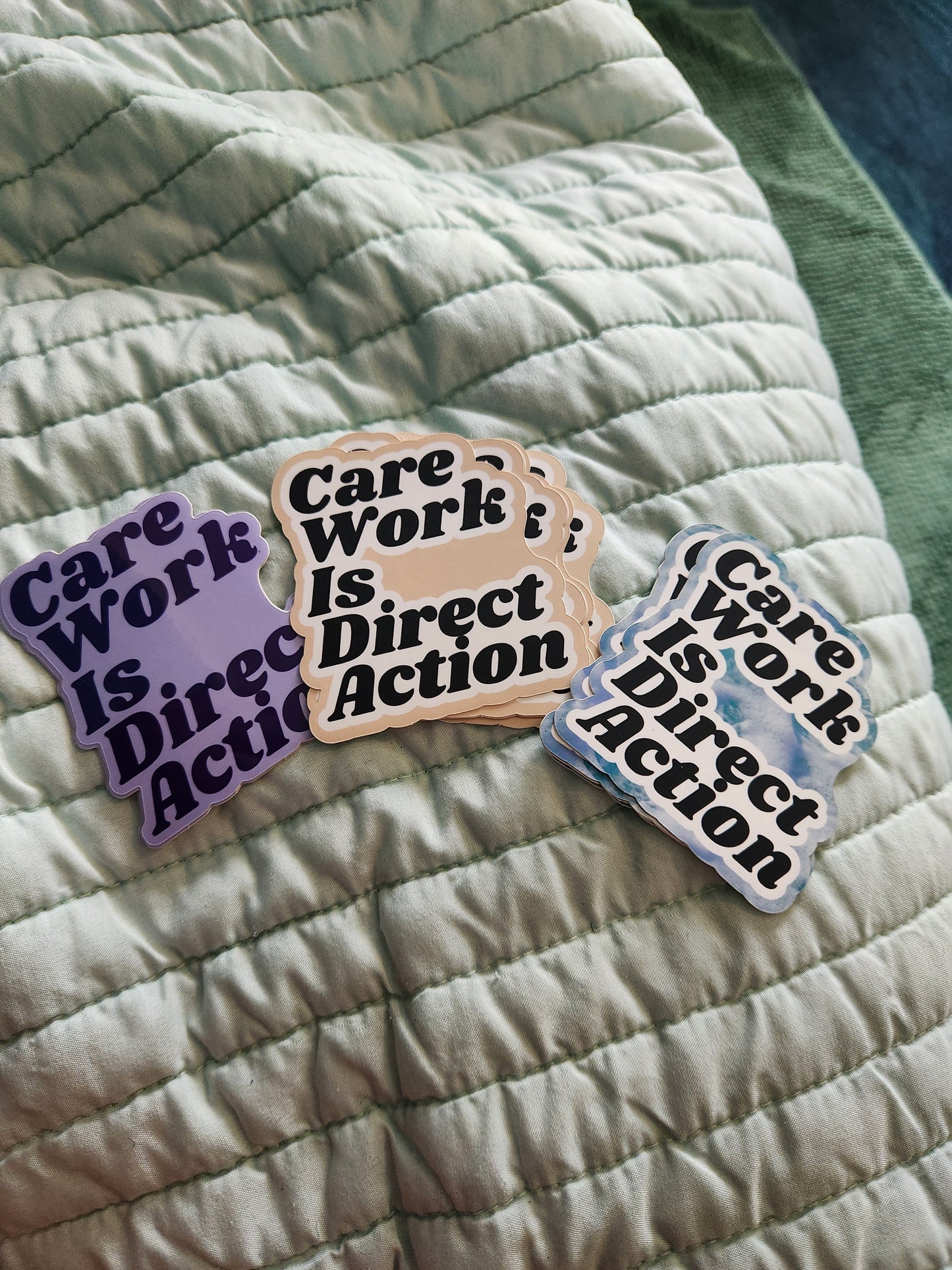 Care Work Is Direct Action : Beige