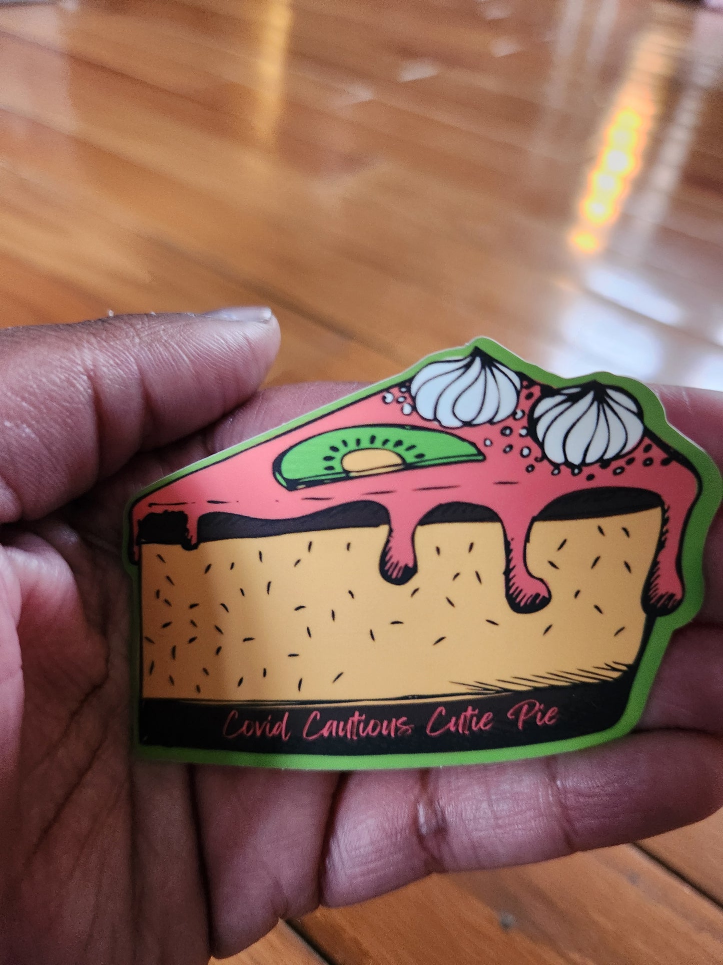 Covid Cautious Cutie Pie : Pink