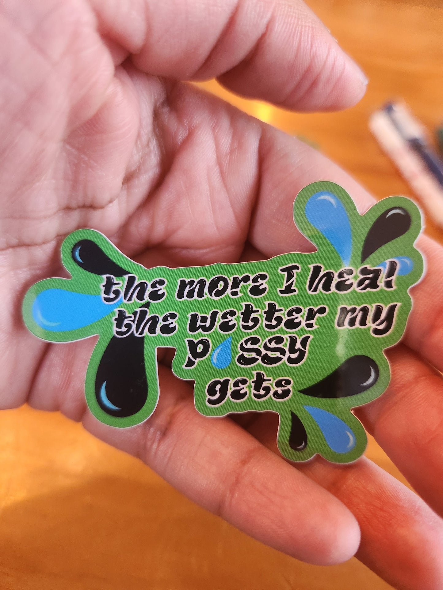 The More I Heal...Lime Green