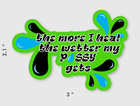 The More I Heal...Lime Green